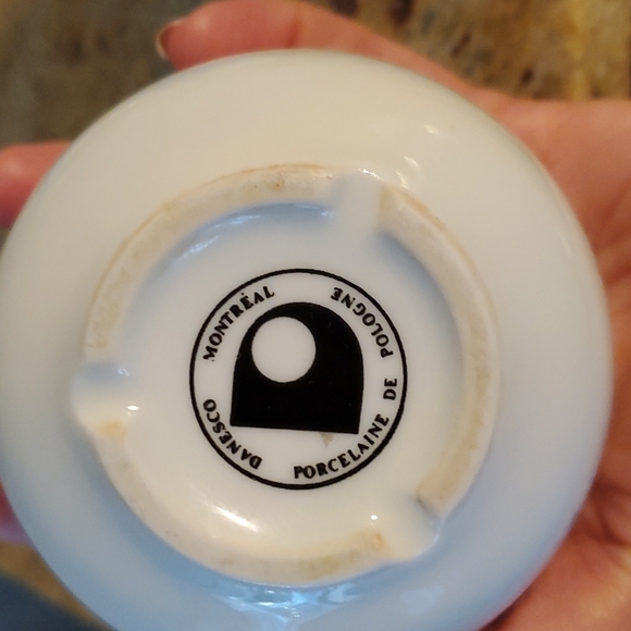 2/20$ Danesco porcelaine de pologne cups and sugar bowl - Picture 8 of 13